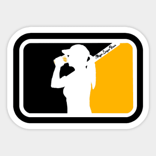 Pittsburgh Major League Brews Women Sticker